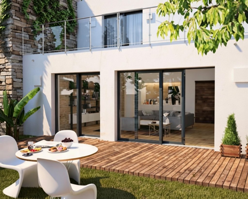 Portes fenêtres coulissantes, installation et rénovation par Tryba.ch